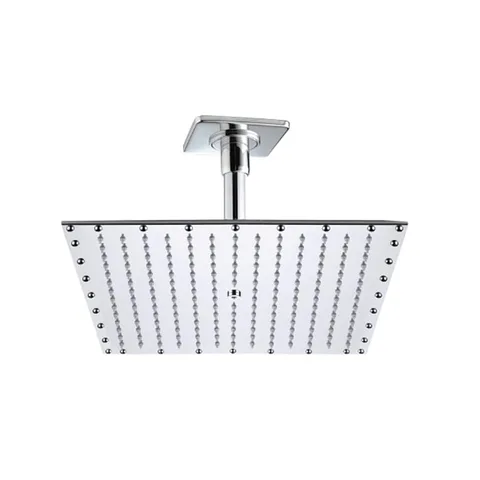 BOSSINI PARIS-CUBE Верхний душ 300 x 300 mm - потолочный кронштейн 150 mm, цвет: хром