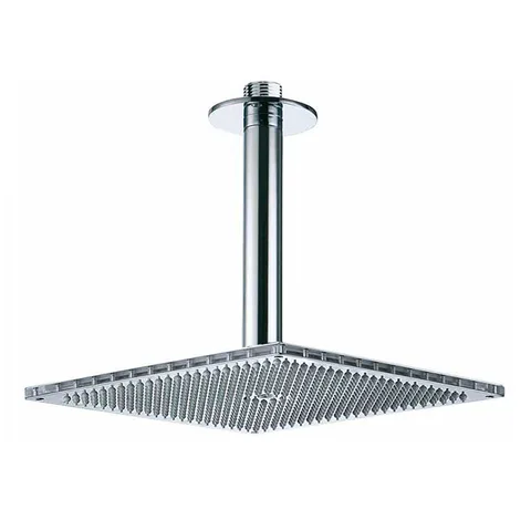 BOSSINI DREAM-CUBE Верхний душ 300 x 300 mm 1 режим - держателем вертикальным 300 x Ø 36 mm, цвет: хром
