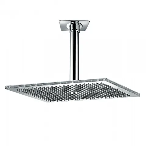 BOSSINI DREAM-RECTANGULAR Верхний душ 500 x 400 mm 1 режим - держателем вертикальным 300 x Ø 36 mm, цвет: хром
