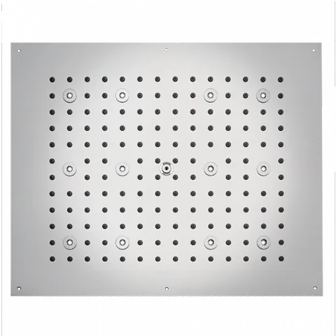 BOSSINI DREAM-RECTANGULAR Верхний душ 570x470 mm, с 12 LED (белый), блок питания/управления, цвет: хром