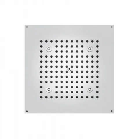 BOSSINI DREAM-CUBE Верхний душ 470 x 370 mm с 4 LED RGB, блок питания/управления, Cromoterapia, гибкая подводка,цвет: хром
