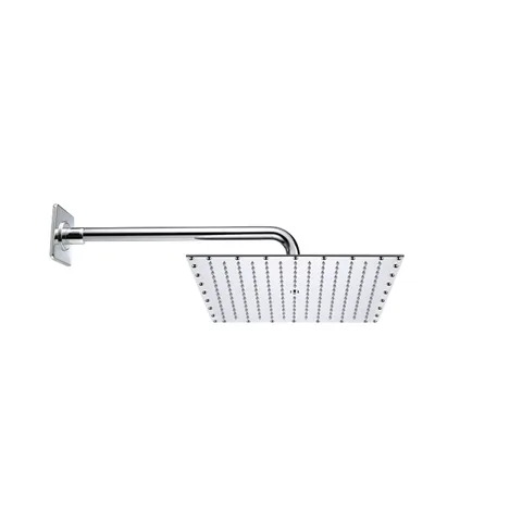BOSSINI PARIS-CUBE Верхний душ 300 x 300 mm, настенный кронштейн Ø 28 x 400 mm, цвет: хром