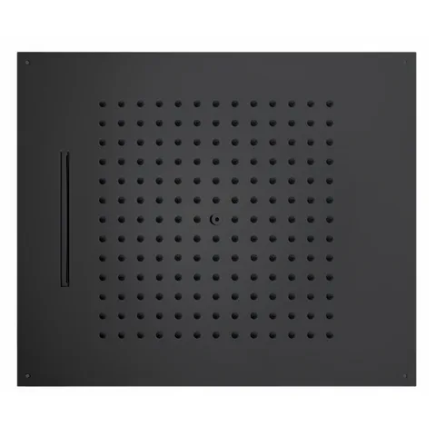 BOSSINI DREAM/2 Верхний душ 570 x 470 mm, 2 режима (дождь, каскад), цвет: черный матовый