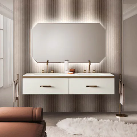 VITAGE milldue edition HILTON Боковая стенка 4х549х317 мм., левая, отделка стекло Riso acidato