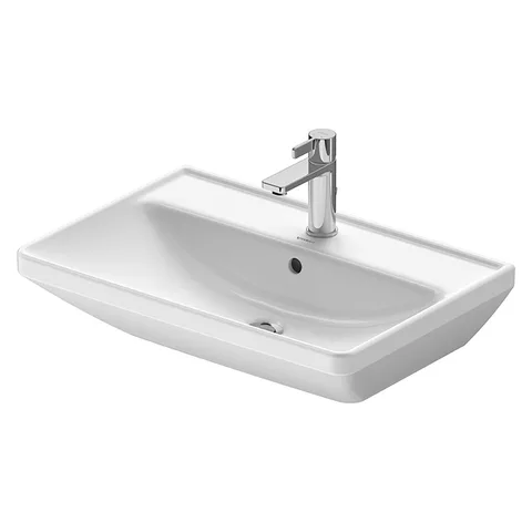 Duravit D-Neo Раковина накладная 650х440  мм, с переливом, с 1 отв. под смеситель, цвет: белый (Спец.цена из наличия)