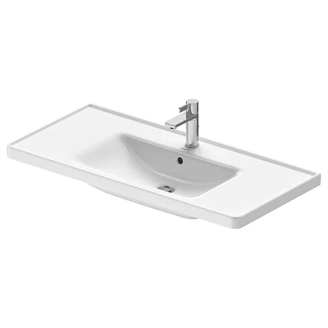 Duravit D-Neo Раковина накладная 1005х480  мм, с переливом, с 1 отв. под смеситель, цвет: белый (Спец.цена из наличия)