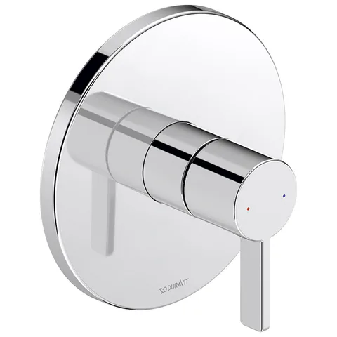 Duravit D-Neo Смеситель для душа, на 1 источник, встраиваемый (внешние части) цвет: хром