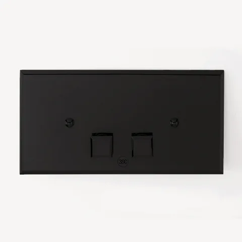 3SC SQUARE Plaque Клавиша смыва для бачков Geberit UP320/720, 33*2,5*h17, материал: латунь, цвет: чёрный матовый (Спеццена с нашего  склада!)