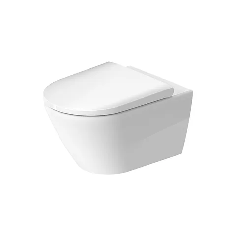 Duravit D-Neo Унитаз подвесной 370х540  мм безободковый, с WonderGliss, цвет: белый (Спец.цена из наличия)