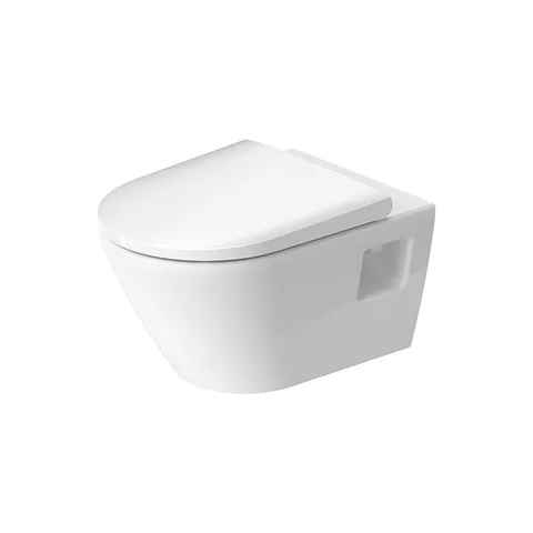 Duravit D-Neo Унитаз подвесной, 370 x 540 мм, безободковый, в комплекте с сиденьем 0021690000 цвет: белый "СПЕЦЦЕНА с нашего склада!"