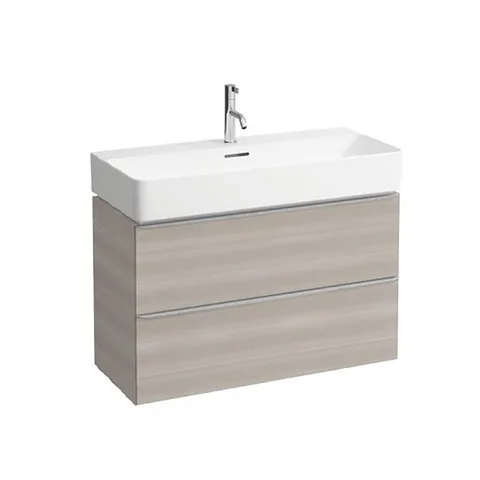 LAUFEN SPACE Тумба под раковину 735x410x520 мм., 2 ящика, для раковины 8.1028.5, цвет Светлый орех