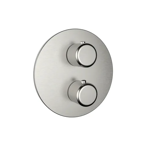 Gessi Goccia Встраиваемый термостат, подключение на 3/4”(внешние части), цвет: шлифованный хром