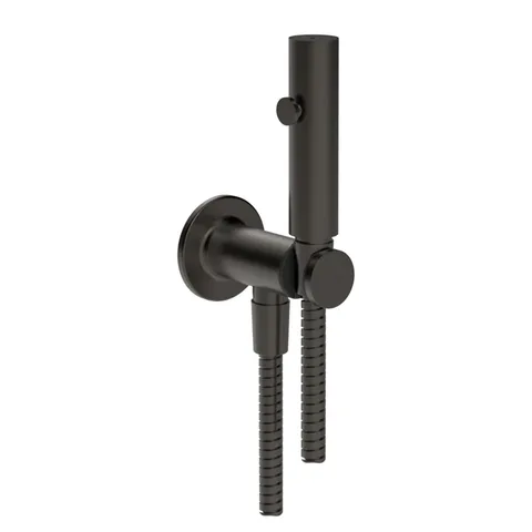 GESSI INCISO Гигиенический душ на 1/2", цвет: brushed black metal pvd