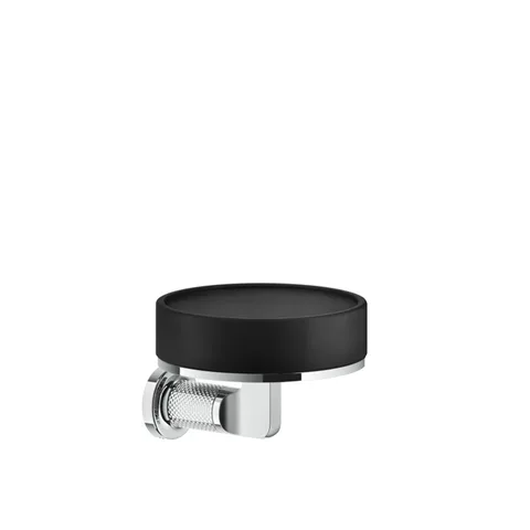 GESSI INCISO Мыльница настенная, цвет: черный/хром