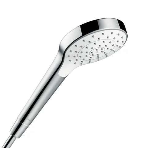 HG Croma Select S Ручной душ 110 1jet (Rain), EcoSmart, цвет: белый/хром