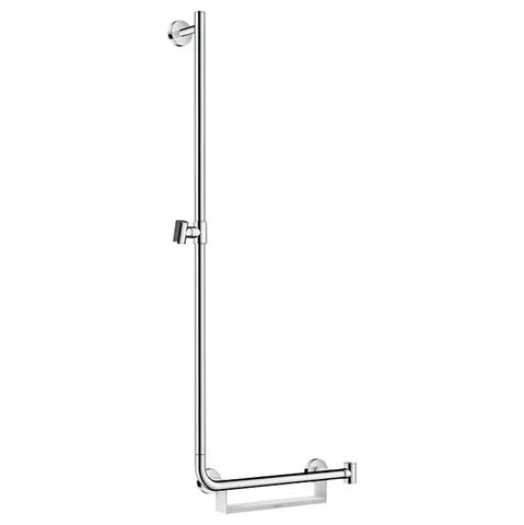 HG Unica Comfort штанга для душа 1100mm с регулиремым держателем душа, цвет: хром