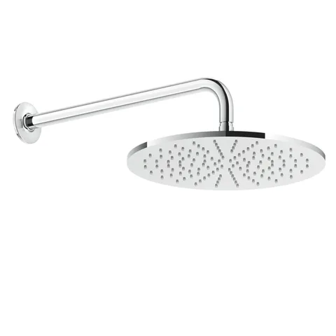 GESSI INCISO Душевая головка настенная, шарнирная на 1/2”,  Ø300мм, цвет: хром