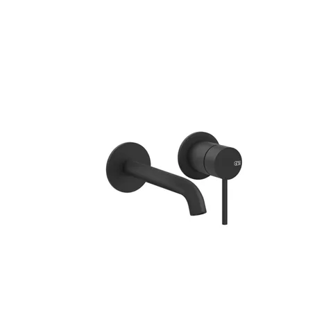 GESSI 316 Встраиваемый смеситель с изливом 210-180мм (внешние части), цвет: Black XL