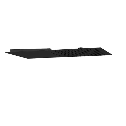 GESSI Tremillimetri Верхний душ QUADRO 300х550 мм,   подключение: 1/2" цвет: Black XL (без переключателя)