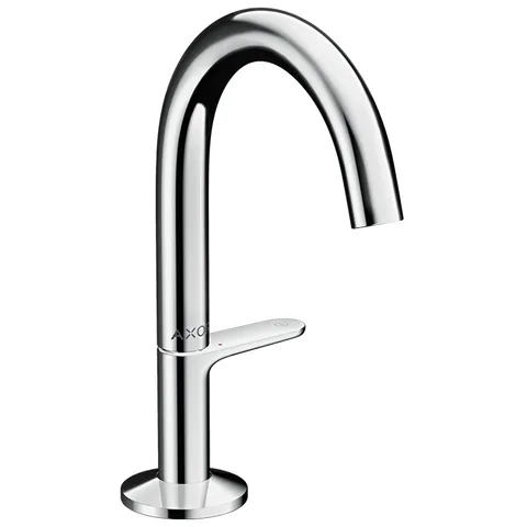 AX One Смеситель для раковины Select 140, со сливом push-open, хром