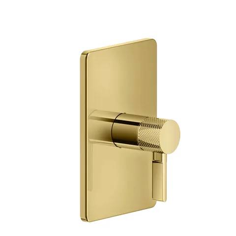 GESSI INCISO Встраиваемый смеситель, на 1 источник (внешняя часть), цвет: золото