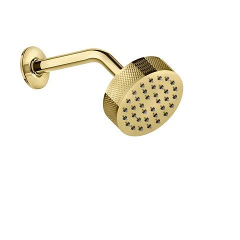 GESSI INCISO Душевая головка настенная, шарнирная на 1/2”,  Ø200мм, цвет: золото