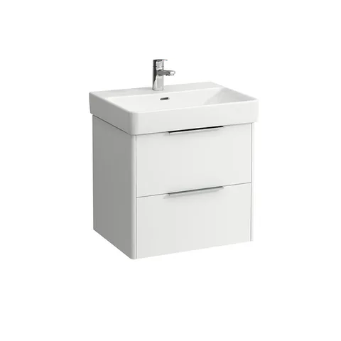 Laufen Base База под раковину 8.1096.3 подвесная (570x440x530 мм) с 2 ящиками, цвет белый матовый