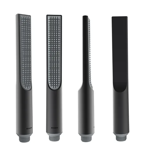 BOSSINI APICE Ручной душ Slim, цвет черный матовый