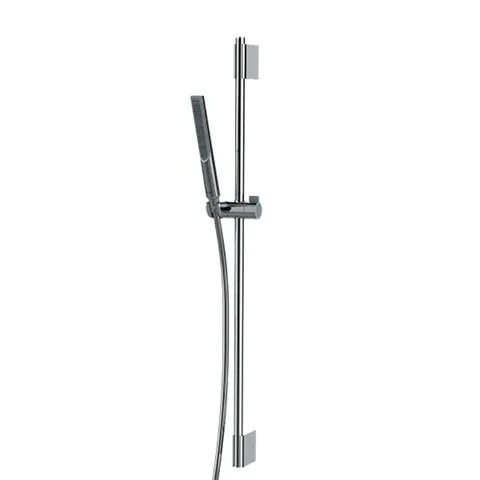 BOSSINI APICE Комплект для душа с штангой, ручным душем Slim и шлангом 1500 мм., цвет хром