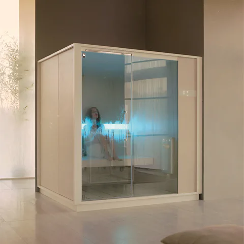 Effegibi One H Хаммам для ниши R.H. 214x171xh226см, отделка: Soft Sand