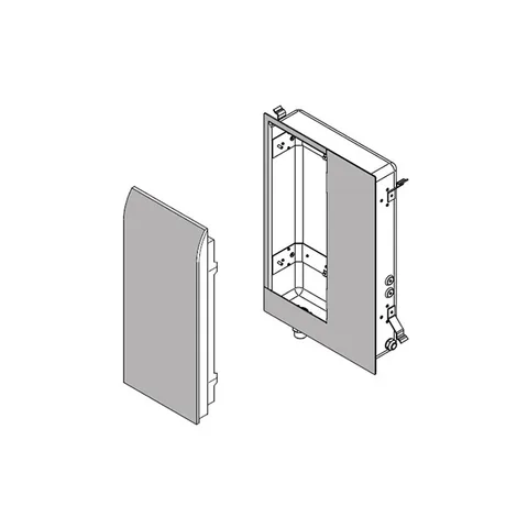Effegibi Easysteam Smart 45 Парогенератор, 42x11x64см, с гидроизоляционным матом Schl&uuml;ter, производительность пара: 6,6 кг/час, цвет: RAL 9003