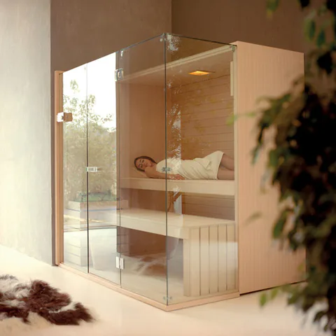 Effegibi Sky Corner Био-Сауна 230x200h211см, SX, цвет: канадский хемлок