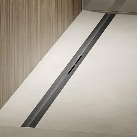 Профиль для душа TECEdrainprofile, 1000 мм, PVD Brushed stainless steel, black / сатин, черный