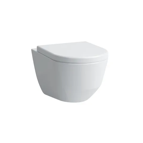 LAUFEN Pro Унитаз подвесной безободковый 530х360х340 мм., цвет белый с покрытием LLC