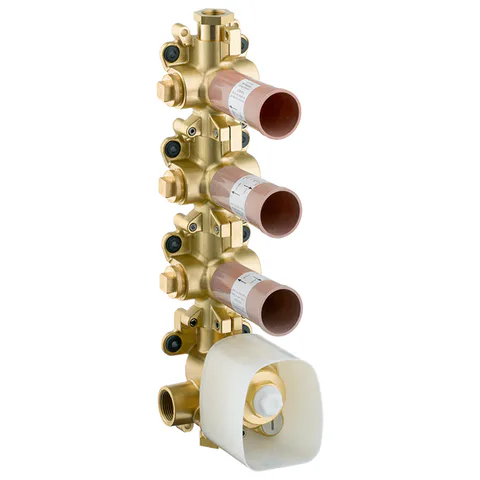 AX ShowerCollection Скрытая часть для термоста для душа, 3 потреб, ¾’