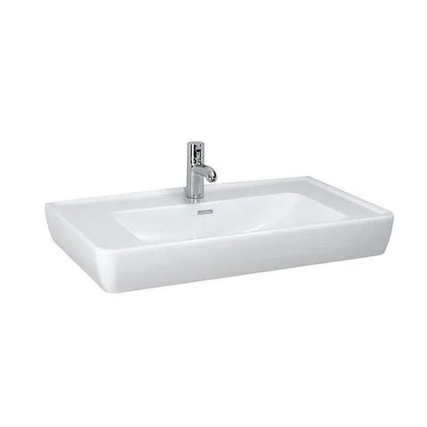 LAUFEN Pro Раковина накладная 85х48х11,5 см., с 1 отверстием для смесителя, цвет белый