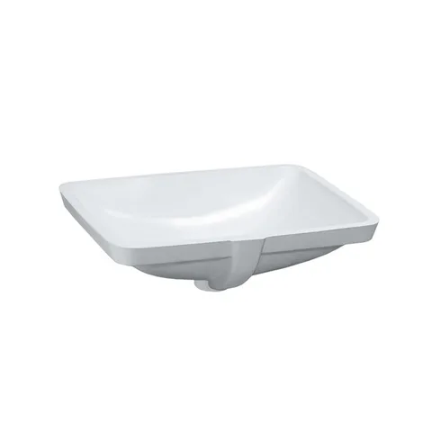 LAUFEN Pro S Раковина встраиваемая снизу 49x36x17 см. обработанная нижняя поверхность, отшлифованный край, цвет белый
