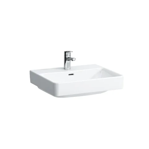 LAUFEN PRO S Раковина 550х46.5х95 мм., подвесная/на столешницу, с 1 отв для смесителя, с переливом, цвет белый