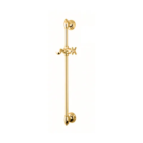 Bossini  Душевая штанга CHARLESTON из латуни 60 см x Ø 20 mm, цвет: Gold PVD
