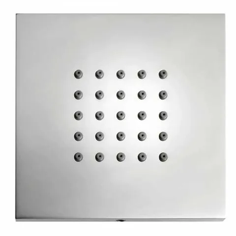 Bossini  Cubic Flat  Г/м настенная форсунка 10*10 см, цвет: хром