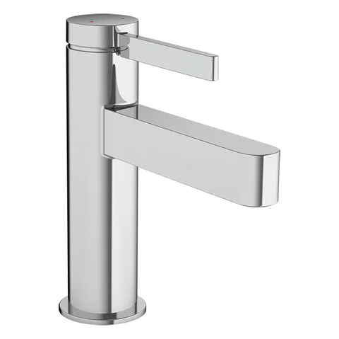 HANSGROHE FINORIS Смеситель для раковины на 1 отверстие, однорычажный, с донным клапаном, цвет хром