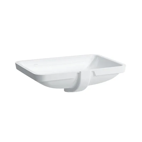 LAUFEN PRO S Раковина 600x400x170 мм., встраиваемая снизу, шлифованный край, c переливом, цвет белый