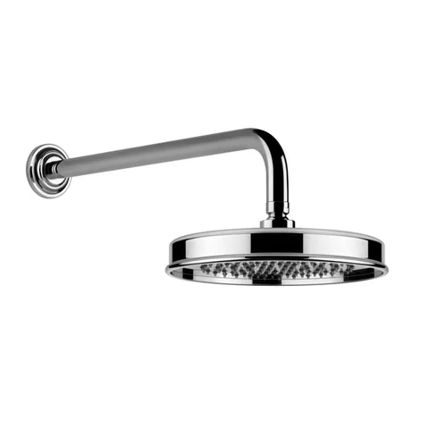 GESSI VENTI20 Верхний душ Ø200 мм., с настенным держателем 389 мм., цвет хром