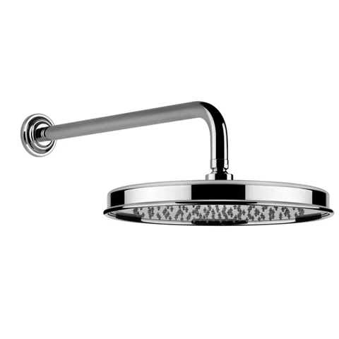GESSI VENTI20 Верхний душ Ø328 мм., с настенным держателем 389 мм., цвет хром