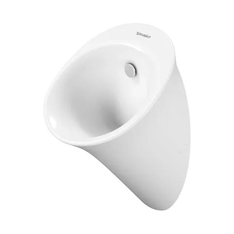DURAVIT WHITE TULIP Писсуар 320х340 мм, безободк.,вытяжка, подача воды сзади, сток гориз., без "мушки", HygieneGlaze, белый (СПЕЦЦЕНА с нашего склада)
