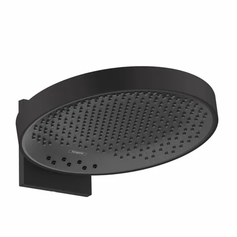 HANSGROHE RAINFINITY Верхний душ Ø360 мм., настенное крепление, 3 jet, цвет черный матовый