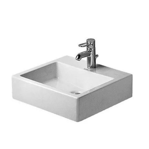 Duravit Vero Раковина  для мебели, без перелива, с 1 отвр. под смес., 500x470мм, Цвет: Белый