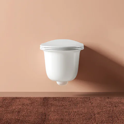 Artceram CHIC Унитаз подвесной  безободковый 38х53 см, с крепеж. цвет белый матовый (акция из наличия)