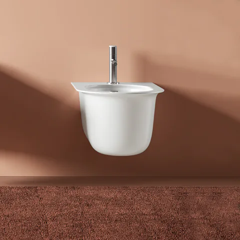 Artceram CHIC Биде подвесное  38х53 см, с 1 отв под смеситель, с крепеж. цвет белый матовый (акция из наличия)