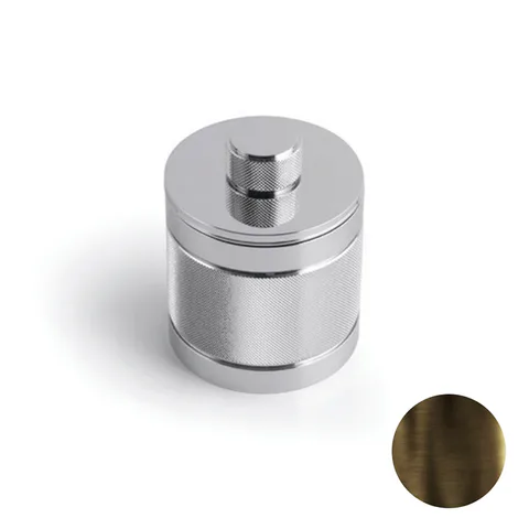 Bertocci Officina 01 Контейнер с крышкой, цвет темная бронза
